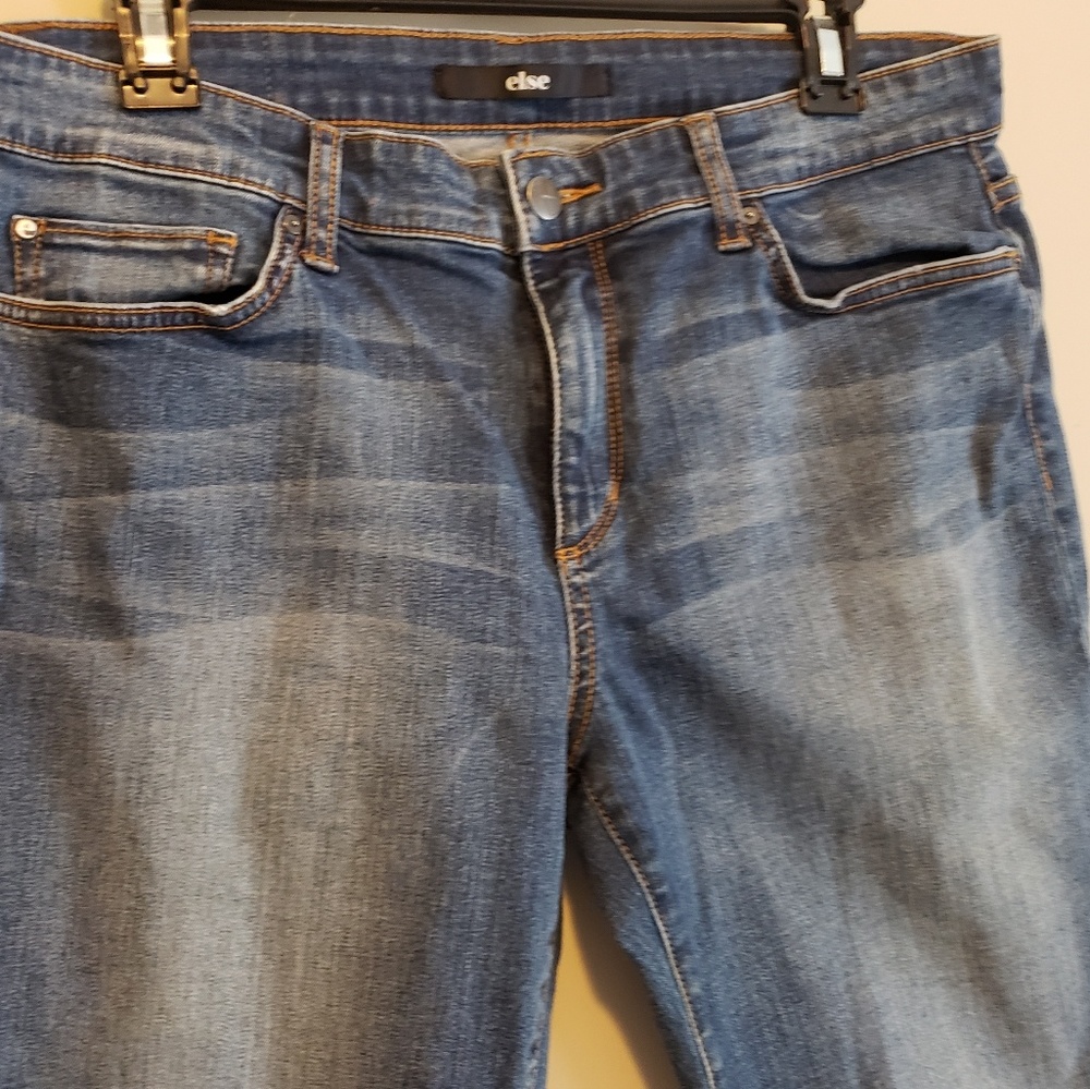 else brand medium wash skinny jeans